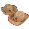 Adult Star Cowboy Straw Hat
