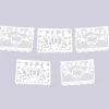 Amor White Papel Picado Banner