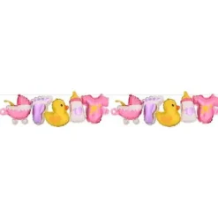 Baby Girl Balloon Streamers