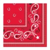 Bandana Beverage Napkins
