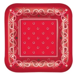 Bandana Plates 7"