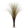 Black and Gold Metallic Spray Centerpiece