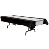 Black and Silver Tablecover