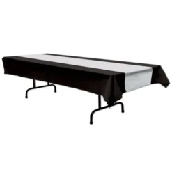 Black and Silver Tablecover