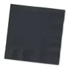 Black Beverage Napkins