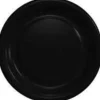 Black Dessert Plates