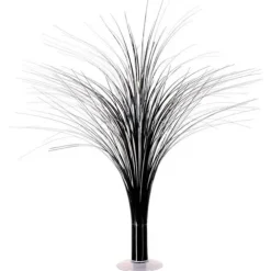 Black Silver Metallic Spray Centerpiece