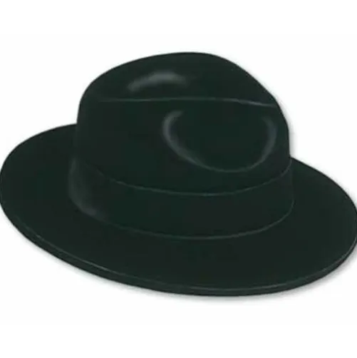 Black Velour Fedora