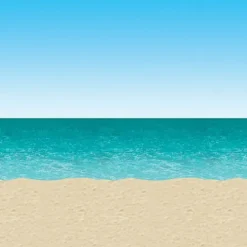 Blue Sky & Ocean Backdrop