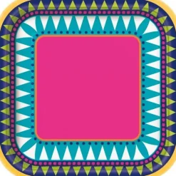 Boho Fiesta 7" Plate 10ct