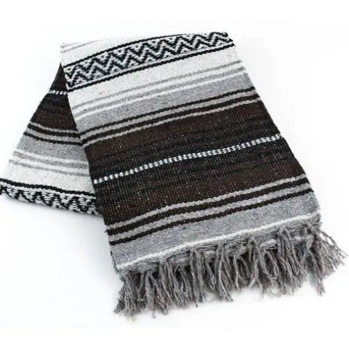 Brown Mexican Blanket