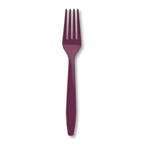 Burgundy Forks