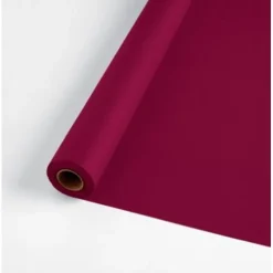 100' Burgundy Table Roll
