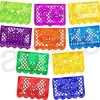 Catrínas and Skull Small Bright Plastic Picado Banner