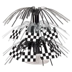 Checkered Flag Mini Cascade Centerpiece