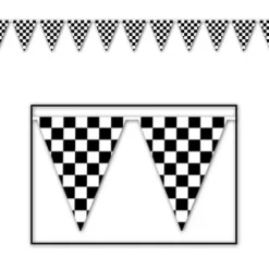 100' Checkered Pennant