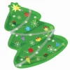 Christmas Tree Plates 7"