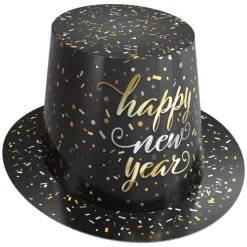 Confetti New Year Top Hat