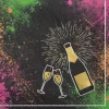 Countdown Glow Beverage Napkins