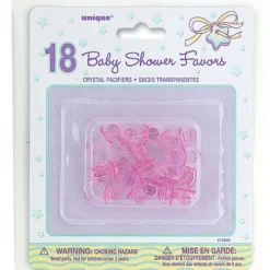 Crystal Pink Pacifiers