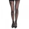 Day of Dead Fishnet Tights