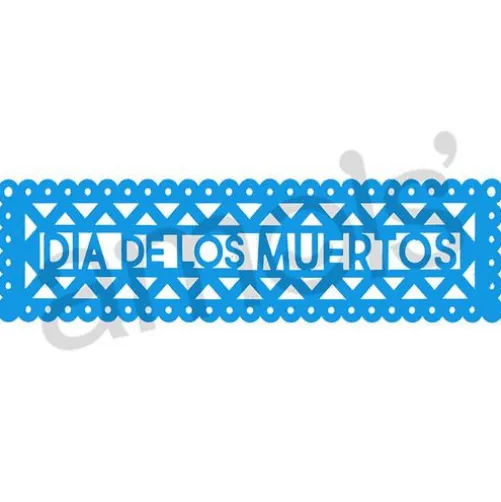 Day of the Dead Felt Banner
