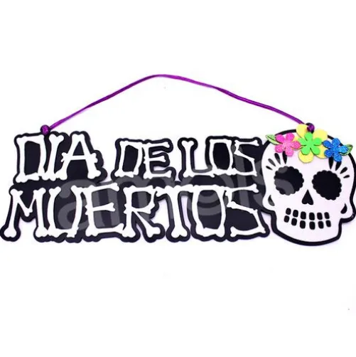 Day of the Dead Hanging Sign