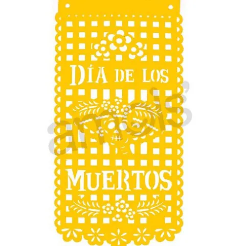 Day Of the Dead Large Felt Banner