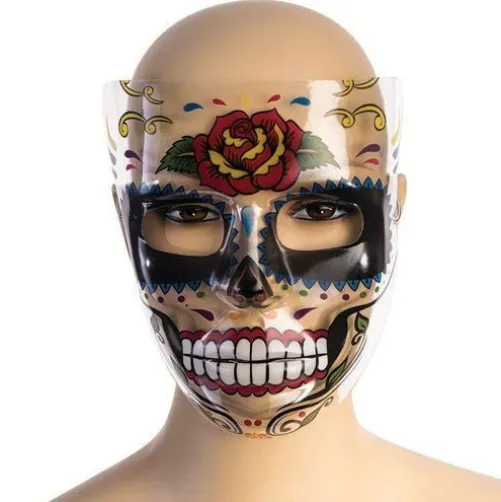 Day of the Dead Rose Mask