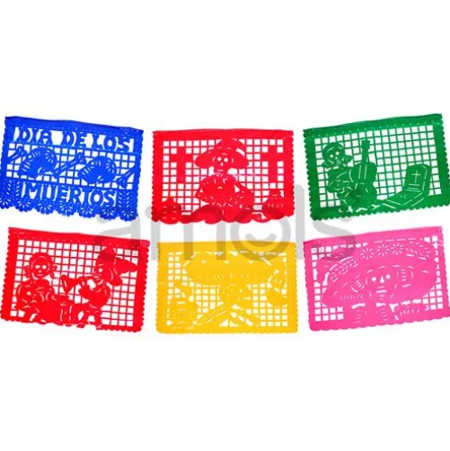 Dia de Los Muertos Large Plastic Picado