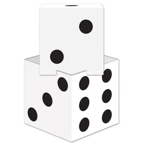 Dice Stacking Centerpiece