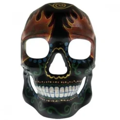 DOD Full Mask Black with Flame