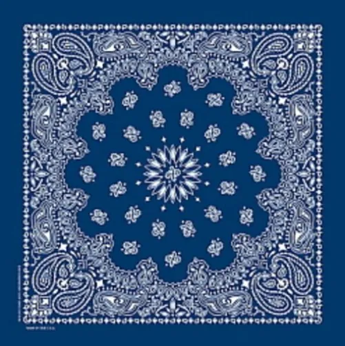 Economy Blue Bandana