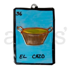 El Cazo Tin Ornament