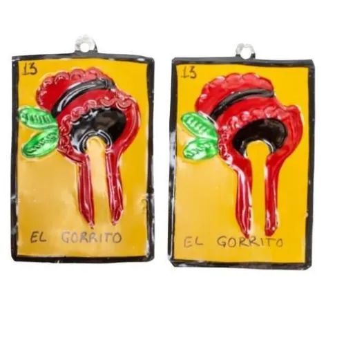 El Gorrito Tin Ornament