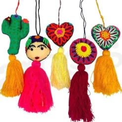 Embroidered Design Tassel