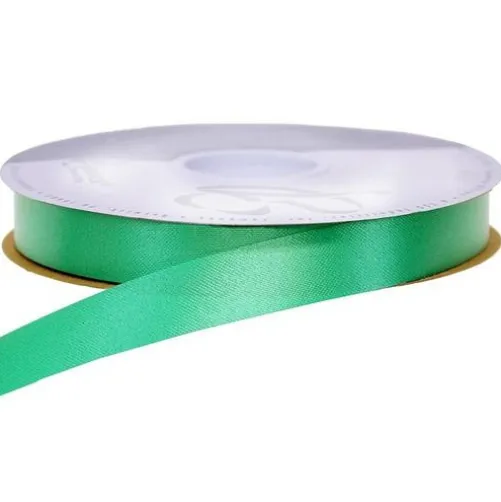 Emerald Thin Satin Ribbon