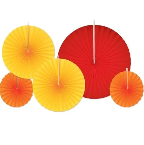 Fall Accordion Paper Fans