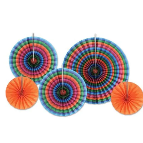 Fiesta Accordion Paper Fans