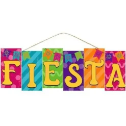 Fiesta Block Sign