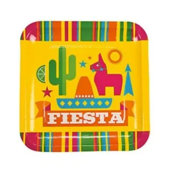 Fiesta Party Dinner Plates