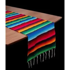 Fiesta Stripes Serape Table Runner