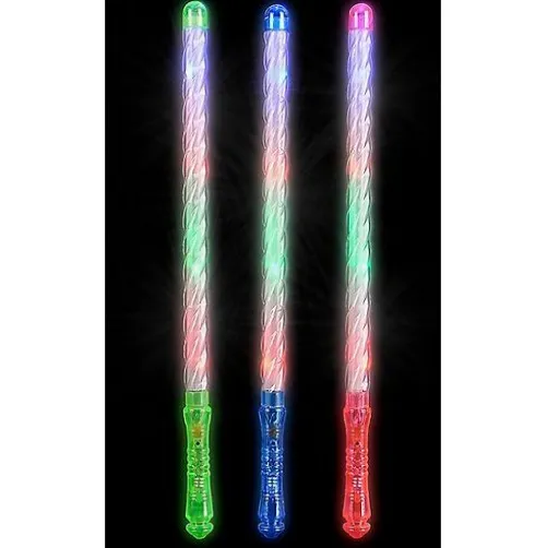 Flashing Spiral Wand