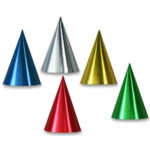 Foil Cone Hats
