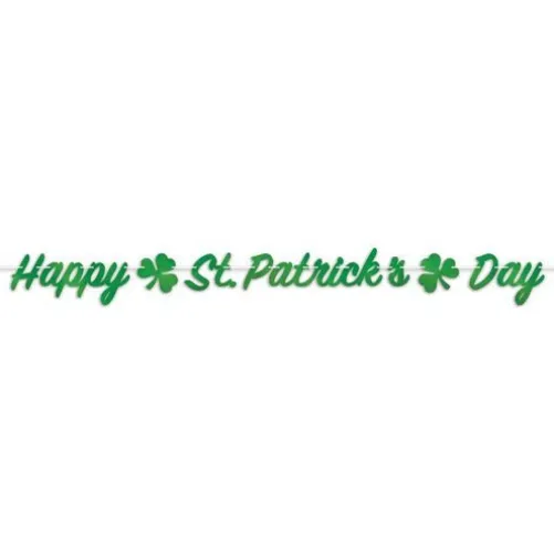 Foil St. Patrick's day Streamer