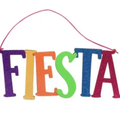Fun Fiesta Wooden Sign