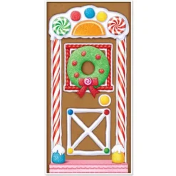 Gingerbread House Door Cover