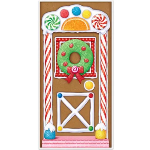 Gingerbread House Door Cover