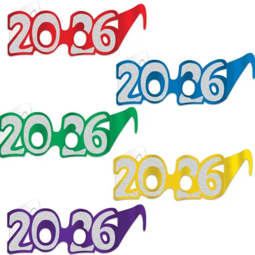 2026 Glittered Glasses Each