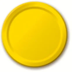 Golden Yellow Dinner Plates